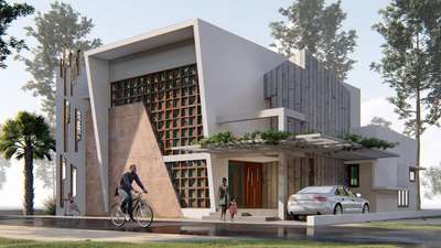 Noushad residence - Vazhakode. 
#Architect #HouseDesigns