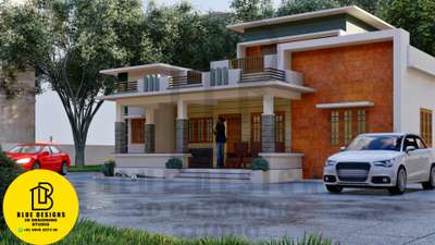 3D Front Elevation  #3delevationhome