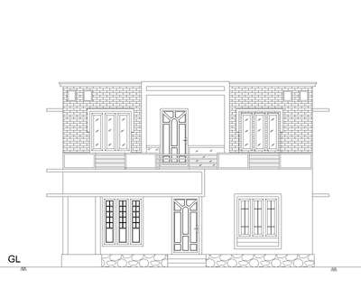 1700 sqft 2 BHK Home Plan