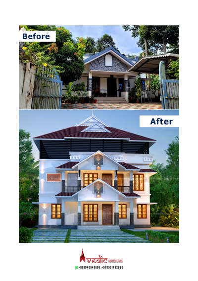 Vedic Architecture,  Pandalam 
Contact  9946949696 


 #HouseRenovation #extensionwork #Architect #architecturedesigns #exteriordesigns
