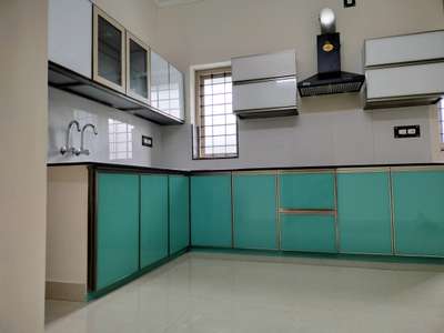 aluminium modular kitchen