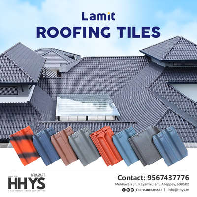 ✅ Lamit Elabano Roofing Tile 

ലാമിറ്റ് നിങ്ങൾക്കായി സമർപ്പിക്കുന്നു പുതിയ റൂഫിങ് ടൈൽ കളക്ഷനുകൾ , വിവിധ ടൈൽ വേരിയന്റുകളുടെ വലിയ ശേഖരങ്ങളാണ് ഒരുക്കിയിരിക്കുന്നത് , ഇനി പഴമ നിലനിർത്താം ഇഷ്ടമുള്ള നിറങ്ങളിൽ . മികച്ച കാലാതീതമായ ഉറപ്പ് നൽകുന്നതിനായി തികച്ചും ഏകോപിപ്പിച്ച റൂഫ് സിസ്റ്റം ആക്‌സസറികളും ആണ് ഉപയോഗിക്കുന്നത്. 

ലാമിറ്റ് റൂഫിങ് ടൈലുകളുടെ ഫീച്ചറുകൾ :

👉 Durable 
👉 Leak Proof 
👉 Light Weight 
👉 Excellent Sound Insulation 

കൂടുതൽ വിവരങ്ങൾക്കു ഞങ്ങളുടെ കായംകുളത്തുള്ള HHYS Inframart ഷോറൂം സന്ദർശിക്കുക.

𝖧𝖧𝖸𝖲 𝖨𝗇𝖿𝗋𝖺𝗆𝖺𝗋𝗍
𝖬𝗎𝗄𝗄𝖺𝗏𝖺𝗅𝖺 𝖩𝗇 , 𝖪𝖺𝗒𝖺𝗆𝗄𝗎𝗅𝖺𝗆
𝖠𝗅𝖾𝗉𝗉𝖾𝗒 - 690502

ഫോണിലൂടെ വിവരങ്ങൾ അറിയാൻ വിളിക്കൂ
+91 95674 37776.

✉️ info@hhys.in

🌐 https://hhys.in/

✔️ Whatsapp Now : https://wa.me/+919567437776 

#hhys #hhysinframart #buildingmaterials #roofing #roofingtile