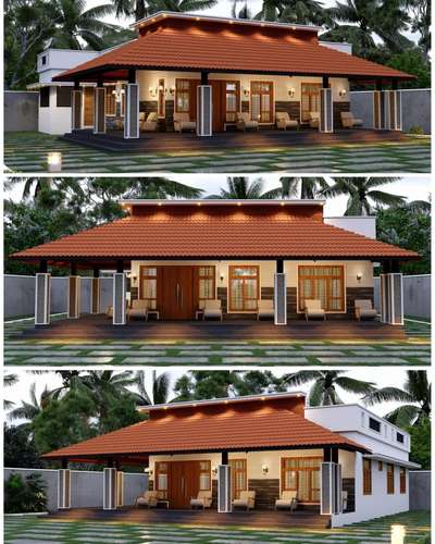 1800 Sqft 
3BHK
 #HouseDesigns  #KeralaStyleHouse  #keralaplanners  #MixedRoofHouse  #veeddesign  #homesweethome