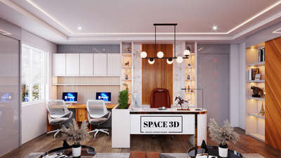 Office Interior Design,a remarkable #interior hub to achieve your desired workplace and Commercial design at the industry competitive price.call interior design expert Today! 
follow:- @space3d.designstudio
#MasterBedroom  #HouseDesigns