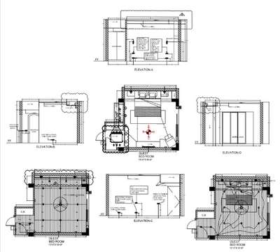 #Electrical and Ceiling Plan.
#2dAutocadDrawing