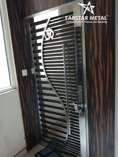 Steel security door #steeldoordesigns