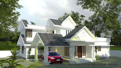 2400 Sq.Ft Residential project at Mannady, Adoor