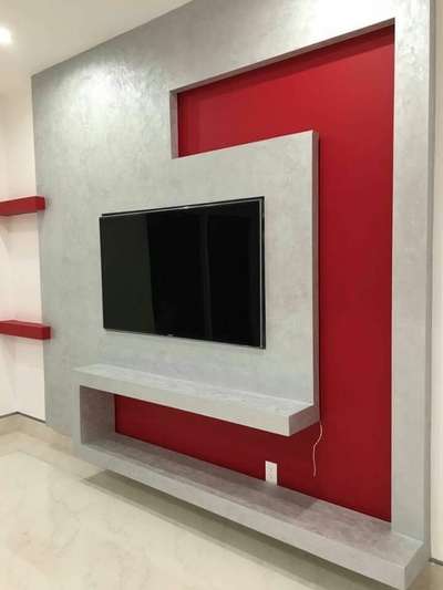 TV unit and Deco paint work, Call me. 9958157991