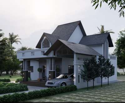 Project: Exterior Design
Location: Mulanthuruthy, Ernakulam
Are: 1948sq.ft, 10cent 

#architectureldesigns #exteriordesigns #3dvisulization #3dvisualizer #Designs #ElevationHome #ElevationDesign #home #InteriorDesigner #exteriordesigns #exterior3D  #architecturedesigns