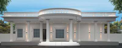 #Front Elevation #3d design # Home design