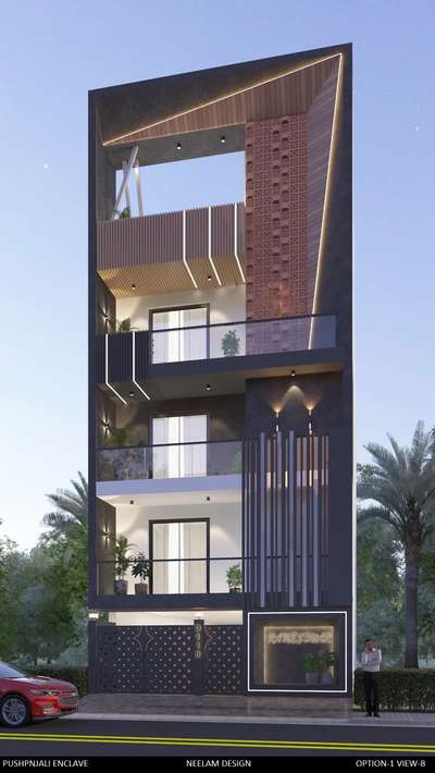 FACADE #design#in#rohini#delhi#by#neelam#design#😉😉😍😍