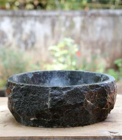 natural stone table top washbasin #InteriorDesigner #HomeDecor