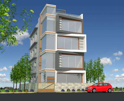 Residential project by kalyan bharat architect