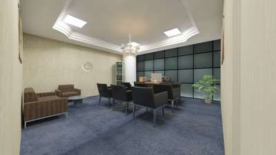 3D view of office space