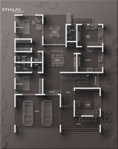 "Find your happy place!

Discover our stunning 2BHK floor plan, carefully crafted for the ultimate comfort and style. Perfect for couples, small families, or first-time buyers, this beautiful home design offers: @sthaayi_design_lab

- 2 spacious bedrooms with ample natural light
- Modern living room with sleek finishes
- Stylish kitchen with smart storage
- Private balcony with breathtaking views
- Smartly designed to maximize space and comfort

Make your dream home a reality! #2BHKFloorPlan #DreamHome #HomeDesign #Architecture #FloorPlanInspiration #HomeSweetHome #2BHKLayout #FloorPlanDesign #SmallButPerfect #HomeDecorInspiration #ArchitectureLover #HomeBuilding #HomeImprovement 2411
