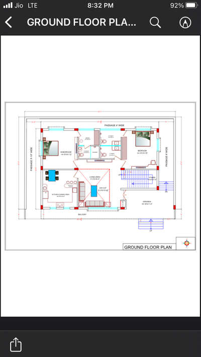 #Architect #architecturedesigns #Architectural&Interior #bungalowdesign #Architectural_Drawings