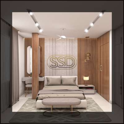 Master bedroom ✨
designed by @swatisharma
.
.
 #InteriorDesigner  #delhiinteriors #HouseDesigns #LUXURY_INTERIOR #Contractor #new_home #MasterBedroom #3DPlans #follow_me #HomeDecor