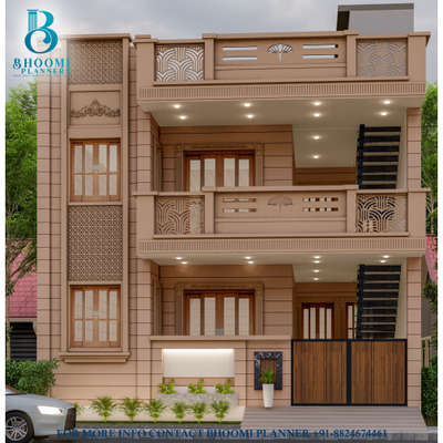 #SandStone  #stone_cladding  #jodhpurstone  #jodhpurstoneelevation  #ElevationDesign  #3D_ELEVATION  #High_quality_Elevation  #elevationideas  #ElevationHome  #elevationideas  #home_elevation  #treditional  #classical  #Architect  #archutecture  #architecturedesigns  #CivilEngineer  #civilcontractors  #civilconstruction  #Contractor  #InteriorDesigner  #bestdesign