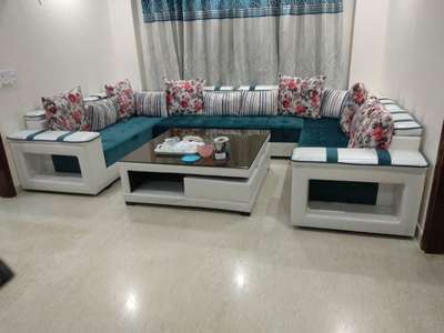 Happy customer..
Client shared this picture after installation, they were very happy with sofa set and centre table.
Main perk is - Delivery on time. #LUXURY_INTERIOR  #LUXURY_SOFA  #LUXURY_BED  #luxury_FURNITURE #wooden_panelling  #furniturefabric  #metalfunitures , #bespokefurniture , #mattfinish , #Veneer