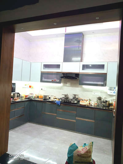 glass door kitchen