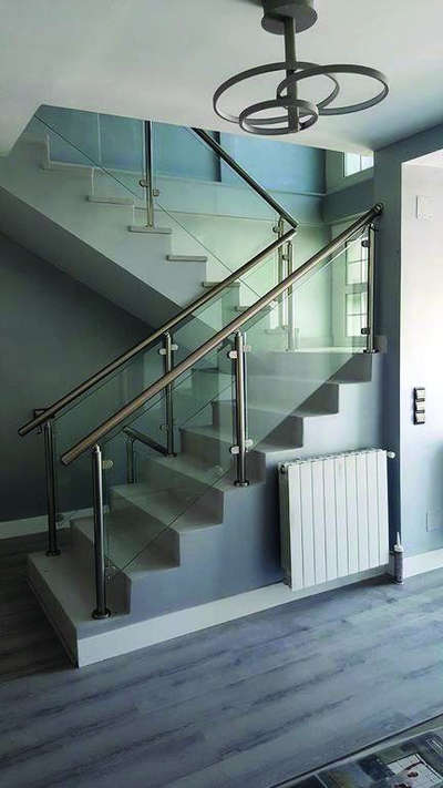 steel glass railings