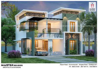 Latest Kerala Model Villas, Kerala Home