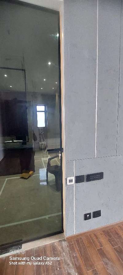 internal door 🚪 block tinted glass   #AluminiumWindows  #_aluminiumdoors  #aluminum  #door  #doors  #Washroom