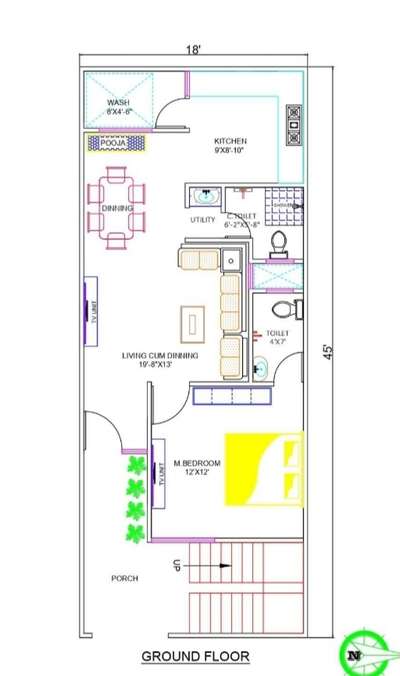 *2d floor plan/ house planning *
naksha