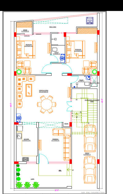 30x60 east facing plan