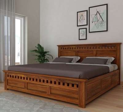 #KingsizeBedroom teak wood 🪵₹25000 #box type