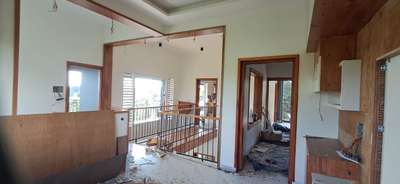 upper living Area, On going work