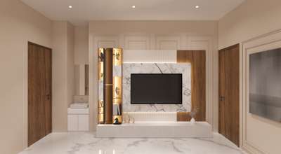 Living room tv unit  #tvunitdesign  #InteriorDesigner  #trendingdesign  #render3d3d  #interiorwork  #LivingroomDesigns