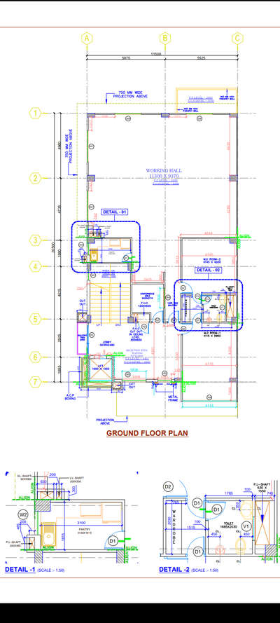 working drawing
 #2d  #2DPlans  #2dDesign  #houseplan