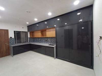 pu finished kitchen #work royal painting