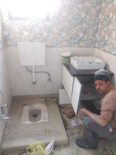 #indan wc with wash basin #ak plumbing.