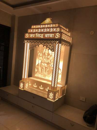 Corian Mandir Design