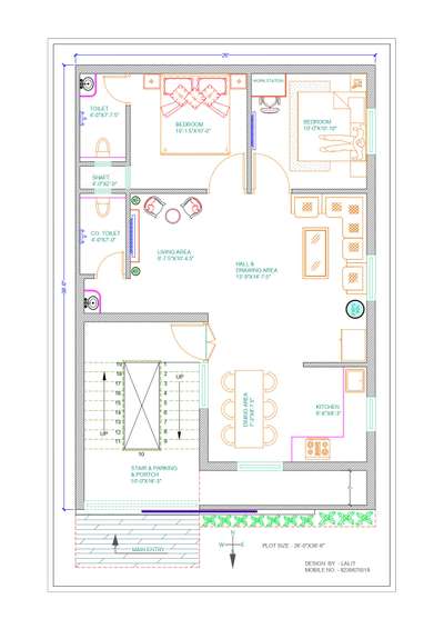 26'X38'-6" house plan
 #2bhk  #1bhk  #3BHK 
 #frontElevation  #ElevationHome