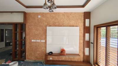 leaving room wall painting designe