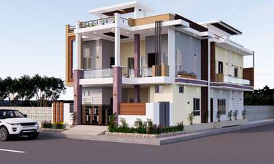 elevation Worth Rs-9999 only 

high defination quality 
#best3ddesigner 
#houseplanfiles
#40LakhHouse #ContemporaryHouse