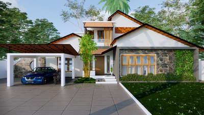 Upcoming project at Varkala Trivandrum
 #4BHKPlans
#fullfinish
#varkala
#modernhouses