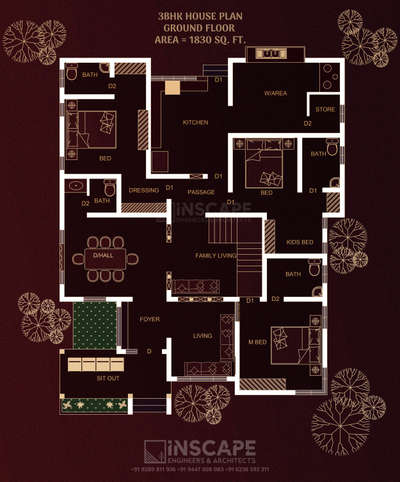 3bhk Plan
#3roomhouse
#3bhk
#3bhkplan