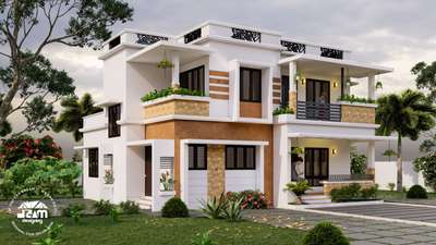 Residential Building.
 #dreamdesigning #house  #exteriorview  #interiordesign  #architect