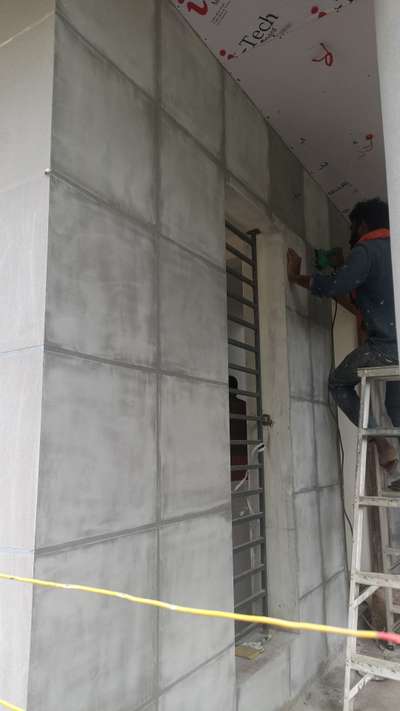 concrete finish texture work