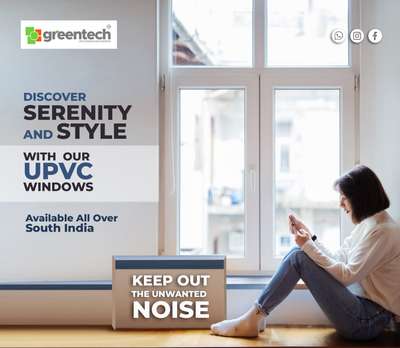 Embark on a journey of discovery with Greentech UPVC doors and windows:

🌟 Illuminate your space with energy efficiency.
💪 Embrace durability that withstands time's test.
🛠️ Enjoy low maintenance for hassle-free living.
🔇 Experience the serenity of soundproofing.
🎨 Transform your home with modern designs.
🔒 Prioritize security with enhanced features.
✨ Elevate every detail with superior quality craftsmanship.

Unveil the magic of Greentech - where innovation meets imagination. #GreentechUPVC #discoverthedifference