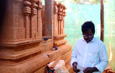 #Traditional  #Temple Construction.
 #Kannur.
Call 9947377124