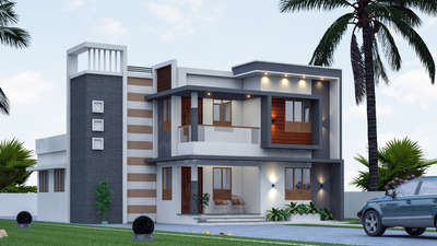 For more details please contact HR Home Designs: 9495762157
#KeralaStyleHouse  #ElevationHome  #3DPlans  #HouseDesigns  #ContemporaryHouse