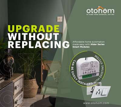 Upgrade Your Space with Otohom's Innovative Hider Series - Transform Your Manual Switches into Smart Switches Seamlessly!

Say goodbye to outdated manual switches! Introducing Otohom's revolutionary Hider Series - the ultimate solution to elevate your space without the hassle of rewiring or replacing your existing switches. With Hider devices, you can effortlessly integrate smart technology into your home.

◆ Easy Installation: Hider devices seamlessly fit inside your current switchboard, eliminating the need for rewiring. Upgrade without the headache!

◆ Enhanced Control: Enjoy the convenience of the Otohom Lite App, physical switches, and voice assistants to effortlessly manage your lights and appliances.

Versatile Options: Choose from One, Two, Three, or Four switch configurations, each rated to handle your specific needs - 1 Gang and 2 Gang at 10A load, 3 Gang at 7A, and 4 Gang at 5A.

Elevate your home with the power of smart technology while preserving the aesthetics of your spa