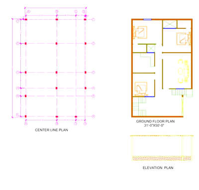 # 1550 sqft 2d plan