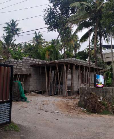 Ongoing project at Vattiyoorkkavu