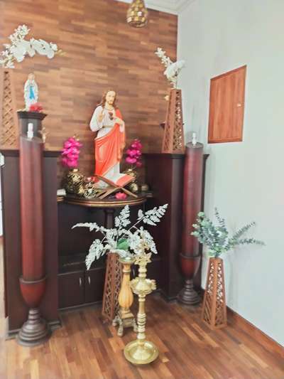 Christian prayer Unit with Nilamboor 1st class Teak